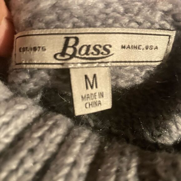 Bass Alpaca Sweater Woman’s Size M Turtleneck - Picture 6 of 8